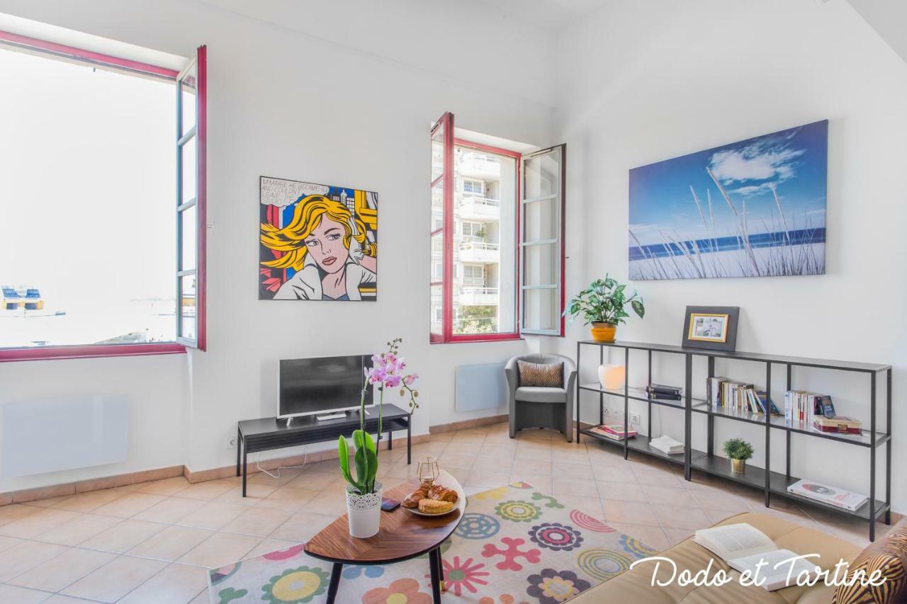 툴롱 Awesome Flat With Sea View - Dodo Et Tartine 아파트 외부 사진